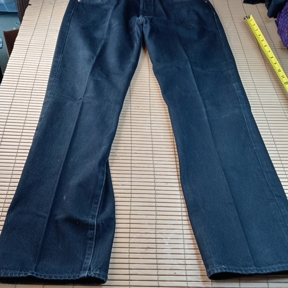 Levi's 501xx men's black jeans. Button fly. Sz 36x30. B101 6pm - Picture 9 of 9